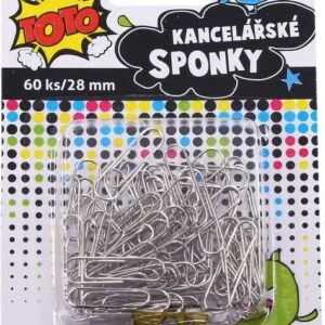 Sponka kancelářská 60 ks