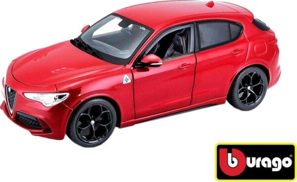 Bburago 1:24 Alfa Romeo Stelvio Red