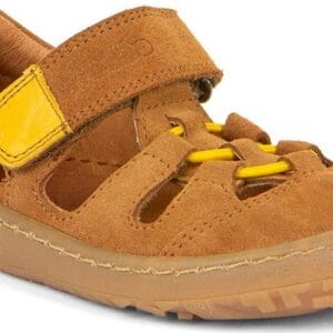 Chlapecká barefoot sandály ELASTIC Brown Froddo G3150262-3 hnědá - 35