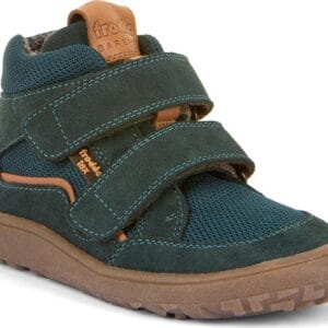 Chlapecké barefoot boty TEX AUTUMN Petroleum Froddo G3110254-13 - khaki - 35