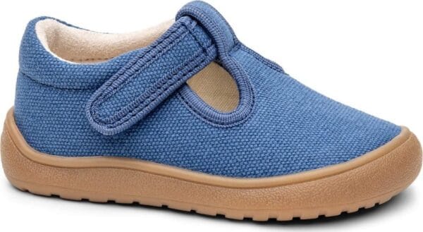 Chlapecké barefoot přezůvky KIRBY JEANS Protetika - modrá - 32