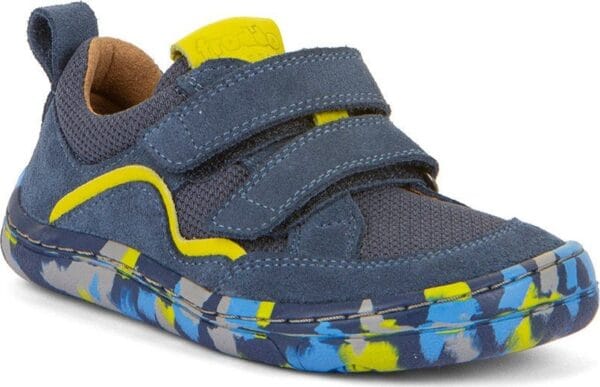 Chlapecké barefoot tenisky BASE Denim Froddo G3130261-3 tmavě modrá - 36