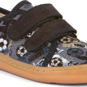 Chlapecké barefoot tenisky CANVAS Gray/Blue Froddo G1700379-26 šedá - 32