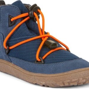 Chlapecké celoroční barefoot boty TEX TRACK Denim Froddo G3110257-1 - světle modrá - 41
