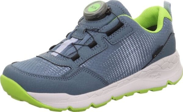 Chlapecké celoroční boty FREE RIDE Blue/Light Green GTX BOA