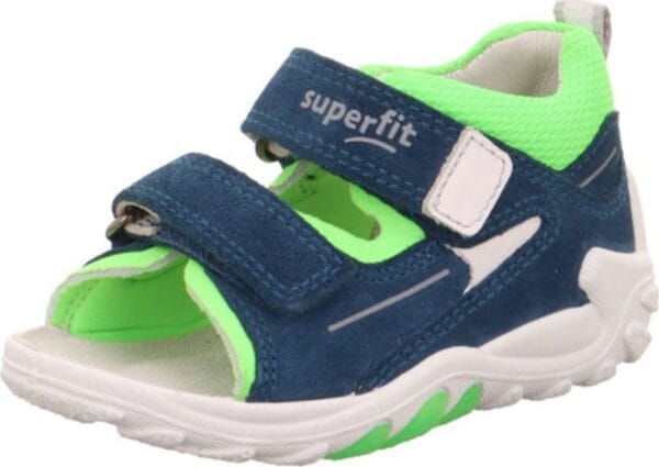 Chlapecké sandály FLOW Blue/Light Green Superfit 1-000035-8020 zelená - 26