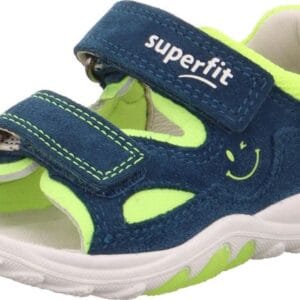 Chlapecké sandály FLOW Blue/Yellow Superfit 1-000034-8030 modrá - 26
