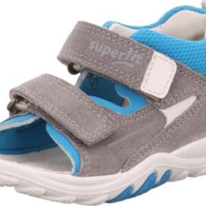 Chlapecké sandály FLOW Gray/Turquoise Superfit 1-000035-2010 šedá - 26