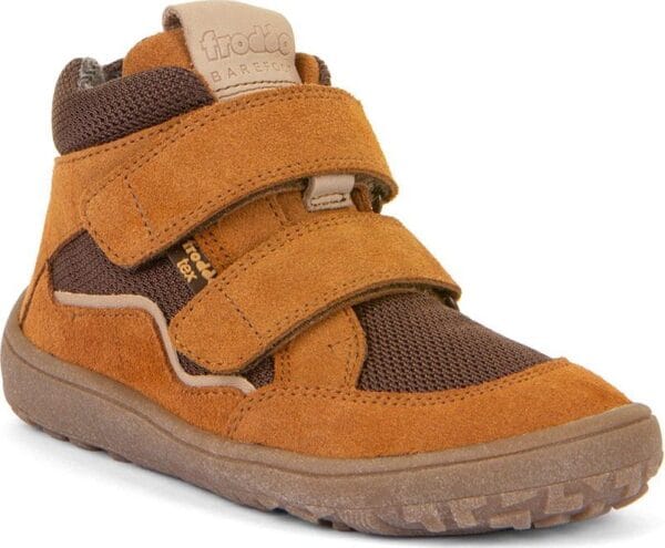 Dětské barefoot boty TEX AUTUMN Cognac Froddo G3110254-14 - hnědá - 40