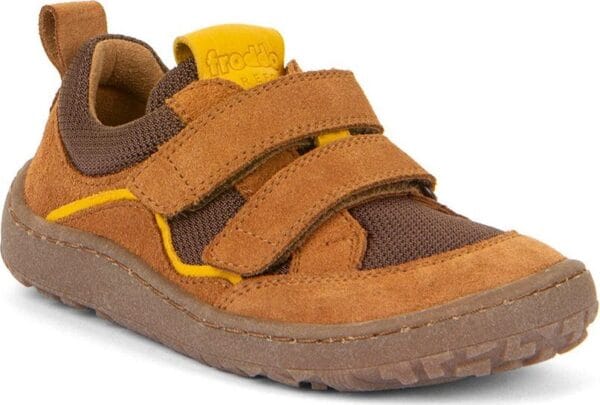 Dětské barefoot tenisky BASE Cognac Froddo G3130259-1- hnědá - 36