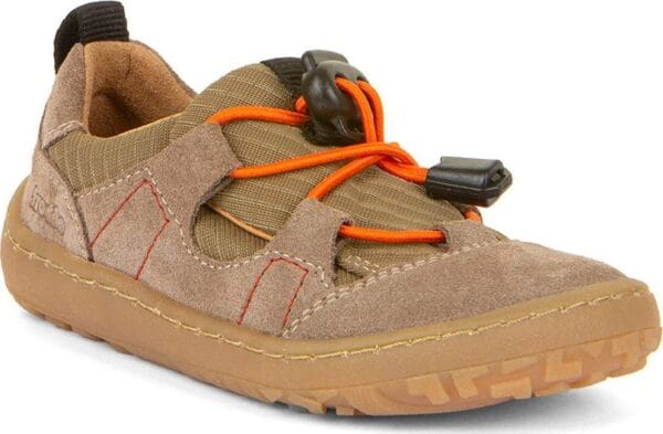 Dětské barefoot tenisky TRACK Olive Froddo G3130243-6 hnědá - 38
