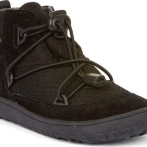 Dětské celoroční barefoot boty TEX TRACK Black Froddo G3110257-2 - černá - 33
