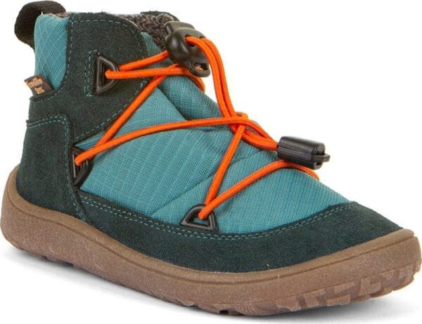 Dětské celoroční barefoot boty TEX TRACK Petroleum Froddo G3110257-5 - modrá - 42