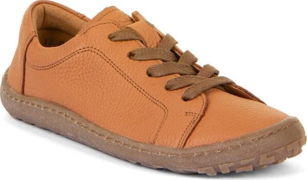 Dětské celoroční barefoot tenisky LACES COGNAC Froddo G3130257 - hnědá - 42