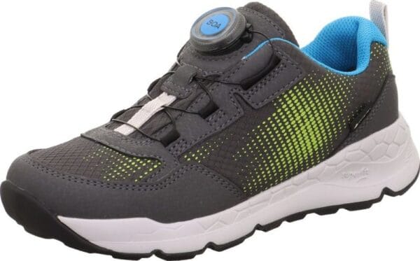 Dětské celoroční boty FREE RIDE Gray/Light Green GTX BOA
