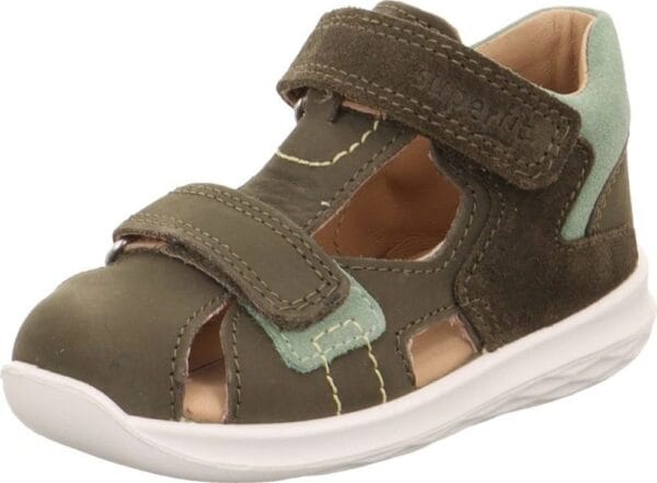 Dětské sandály BUMBLEBEE Green/Light Green Superfit 1-000395-7000 zelená - 28