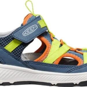 Dětské sandály KEEN MOTOZOA SANDAL YOUTH vintage indigo/scarlet ibis - 38
