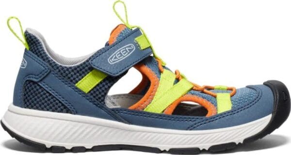Dětské sandály KEEN MOTOZOA SANDAL YOUTH vintage indigo/scarlet ibis - 38