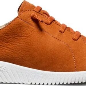 Dětské tenisky barefoot kompromis KEEN KNX LACE YOUTH gold flame/star white - 39