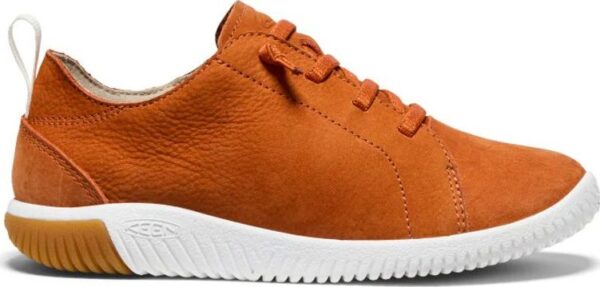 Dětské tenisky barefoot kompromis KEEN KNX LACE YOUTH gold flame/star white - 39