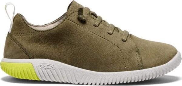 Dětské tenisky barefoot kompromis KEEN KNX LACE YOUTH martini olive/evening primrose - 39
