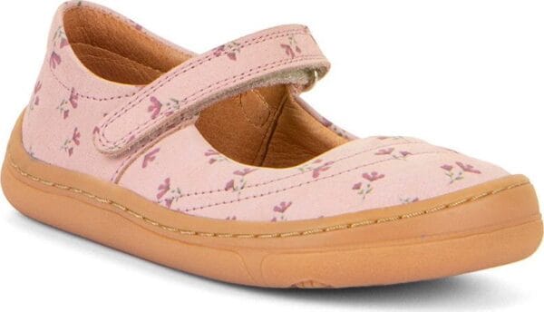 Dívčí barefoot baleríny MARY J Flowers Froddo G3140184-8 květiny - 38