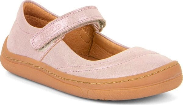 Dívčí barefoot baleríny MARY J Pink Shine Froddo G3140184-4 růžová - 38