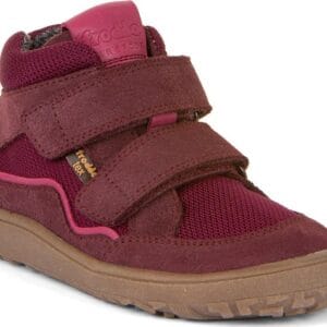Dívčí barefoot boty TEX AUTUMN Bordeaux Froddo G3110254-4 červená - 40