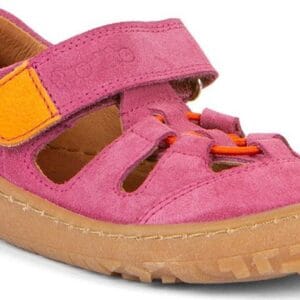 Dívčí barefoot sandály ELASTIC Fuxia Froddo G3150262-12 fuxia - 35