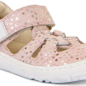 Dívčí barefoot sandály ELASTIC Pink+ Froddo G3150262-7 růžová - 35
