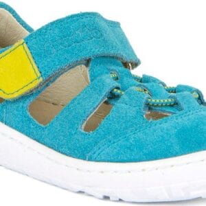 Dívčí barefoot sandály ELASTIC Turquoise Froddo G3150262-15 tyrkysová - 35