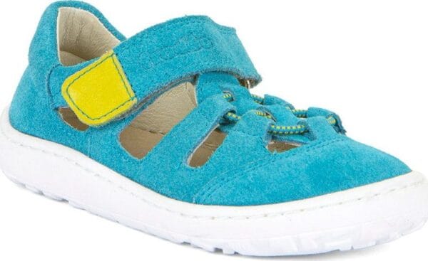 Dívčí barefoot sandály ELASTIC Turquoise Froddo G3150262-15 tyrkysová - 35