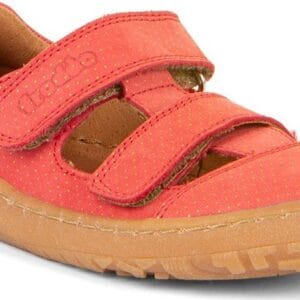 Dívčí barefoot sandály SANDAL Coral Froddo G3150266-13 červená - 38