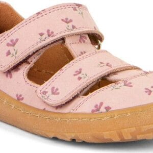 Dívčí barefoot sandály SANDAL Flowers Froddo G3150266-15 květiny - 35