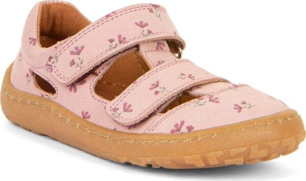Dívčí barefoot sandály SANDAL Flowers Froddo G3150266-15 květiny - 35