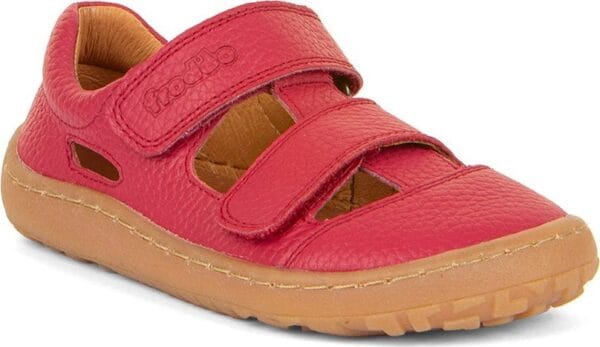 Dívčí barefoot sandály SANDAL Red Froddo G3150266-5 červená - 38