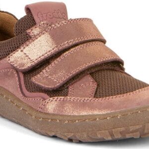 Dívčí barefoot tenisky BASE Pink/Gold Froddo G3130259-6 - růžová - 36