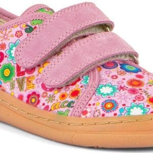 Dívčí barefoot tenisky CANVAS Pink+ Froddo G1700379-33 růžová - 32