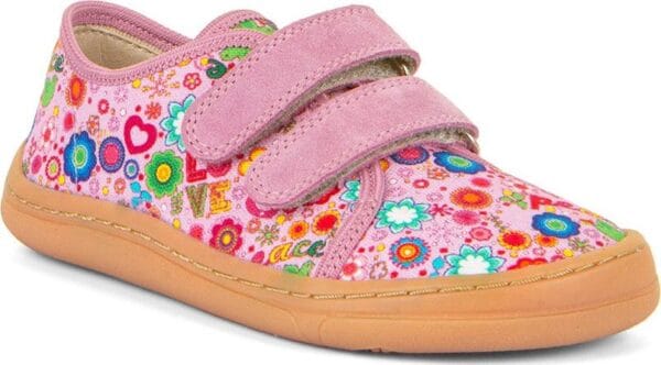 Dívčí barefoot tenisky CANVAS Pink+ Froddo G1700379-33 růžová - 32