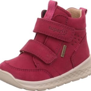 Dívčí celoroční obuv BREEZE Red/Pink Gore-Tex