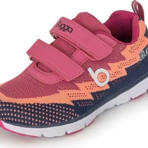 Dívčí lehké sportovní tenisky BUGGA HONE Purple/Orange/Dark Blue - 38
