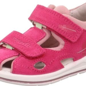 Dívčí sandály BOOMERANG Pink/Pink Superfit 1-000869-5500 růžová - 28