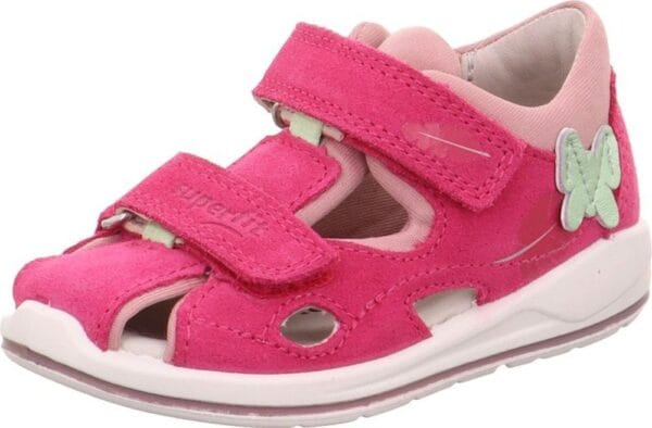 Dívčí sandály BOOMERANG Pink/Pink Superfit 1-000869-5500 růžová - 28