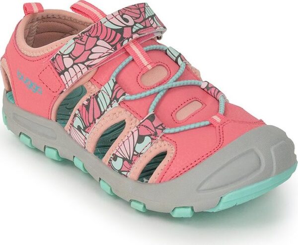 Dívčí sandály BUGGA LUMA Pink/Turquoise - růžové - 38
