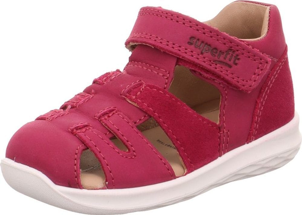 Dívčí sandály BUMBLEBEE Red Superfit 1-000392-5000 červená - 26
