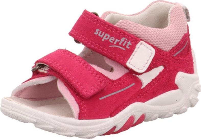 Dívčí sandály FLOW Pink/Pink Superfit 1-000035-5510 růžová - 26