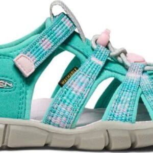 Dívčí sandály KEEN SEACAMP II CNX bright aqua/giggle pink - 34