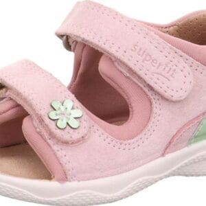 Dívčí sandály POLLY Pink/Light green Superfit 1-600096-5500 růžová - 25