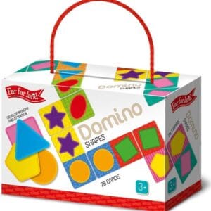 Far Far Land Domino s obrázky tvary 28 karet