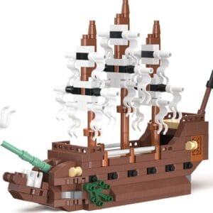 KOCO Stavebnice Bludný Holanďan 320 dílků 17x3x9 cm